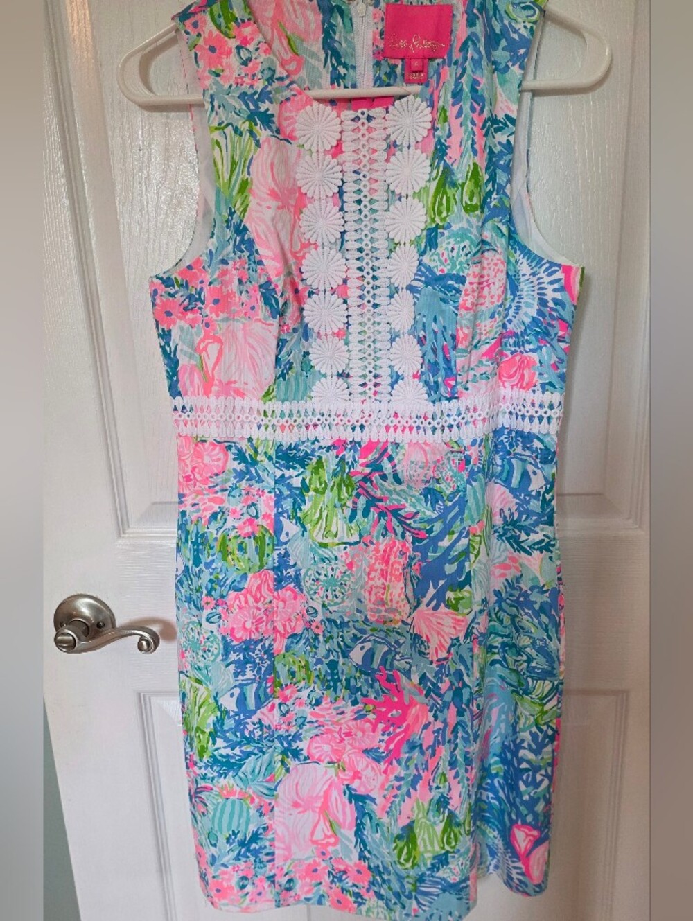 NWT Lilly Pulitzer Railee Shift Dress Fished My Wish Resort Florida Style  6